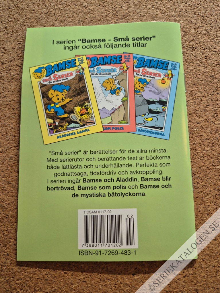 Baksida på Bamse blir bortrövad (2003)