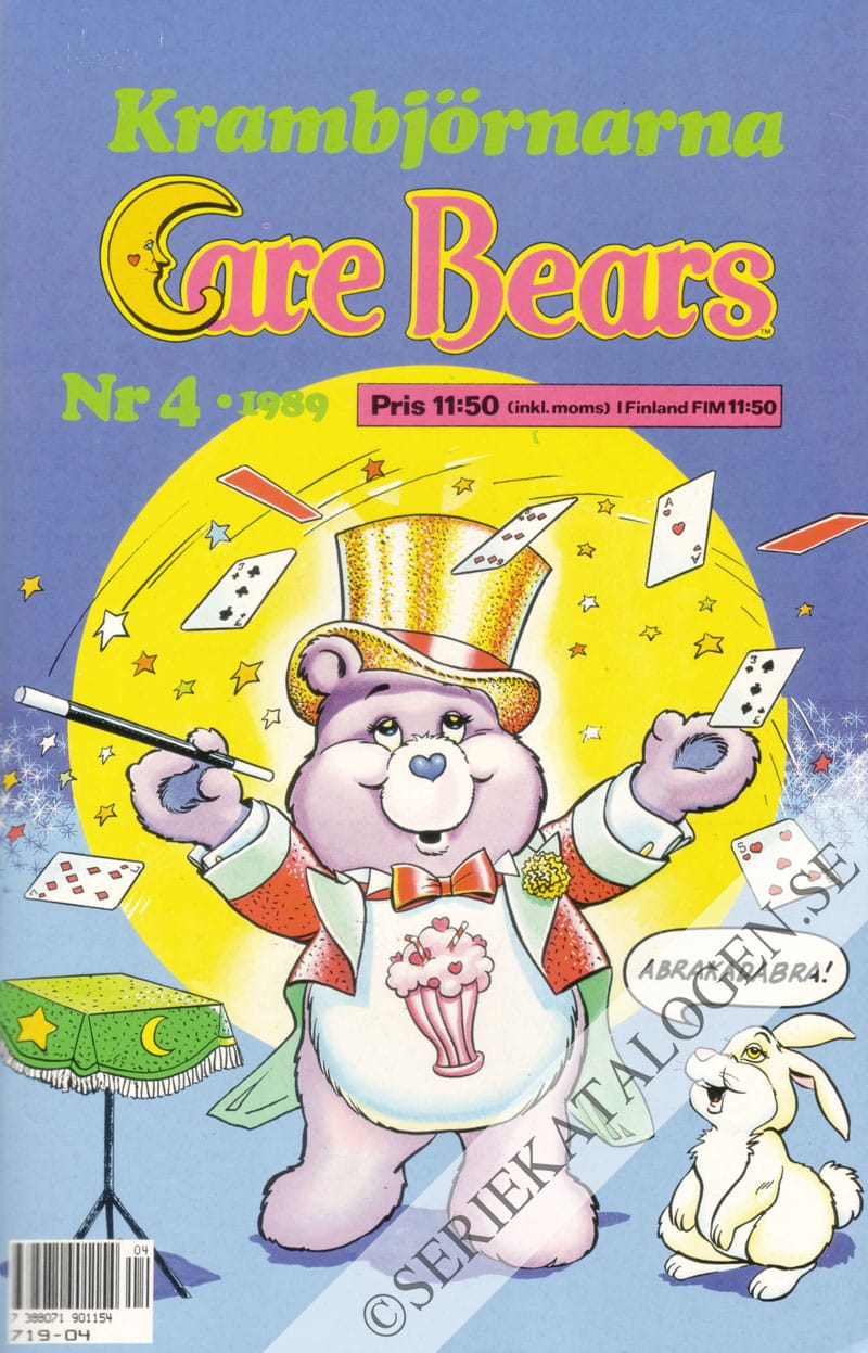 Framsida på Care Bears #4 (1989)