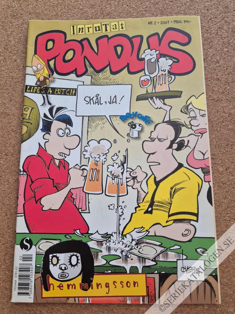Framsida på Pondus #2 (2007)