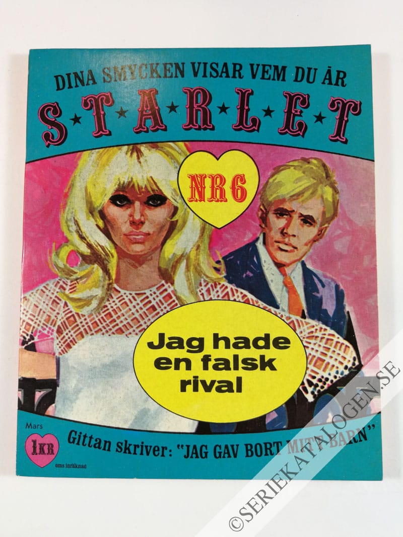 Framsida på Starlet #6 (1967)