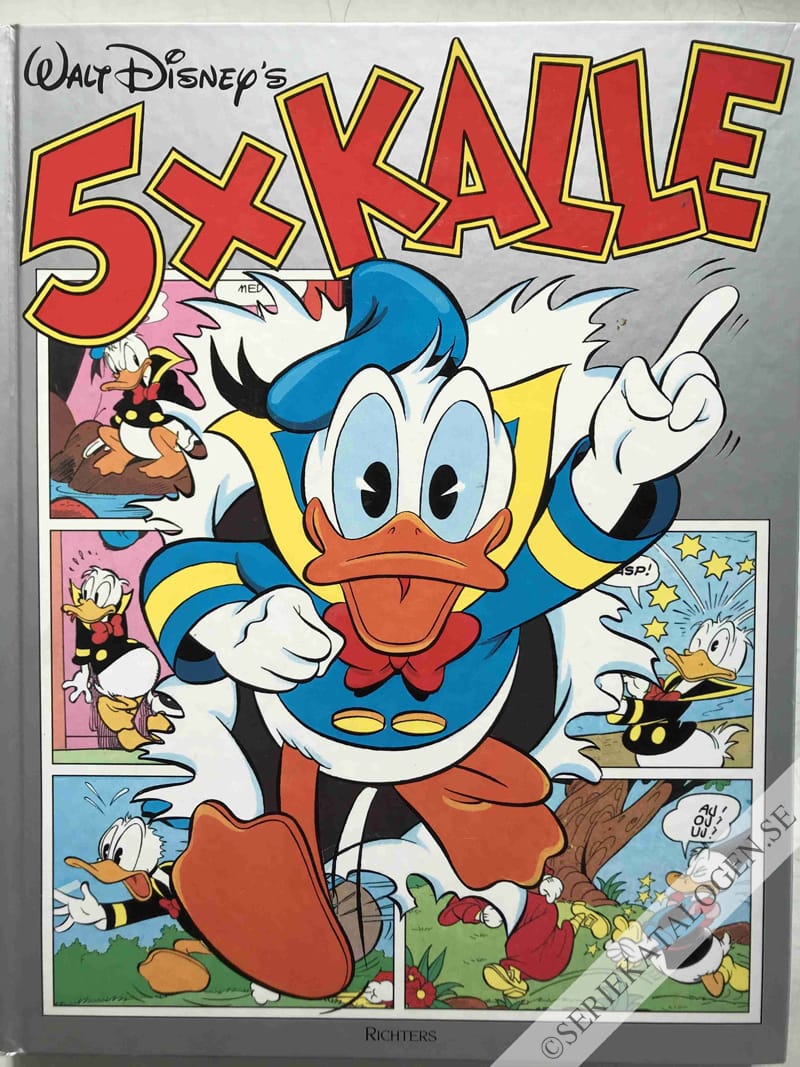 Framsida på 5 x Kalle # (1989)