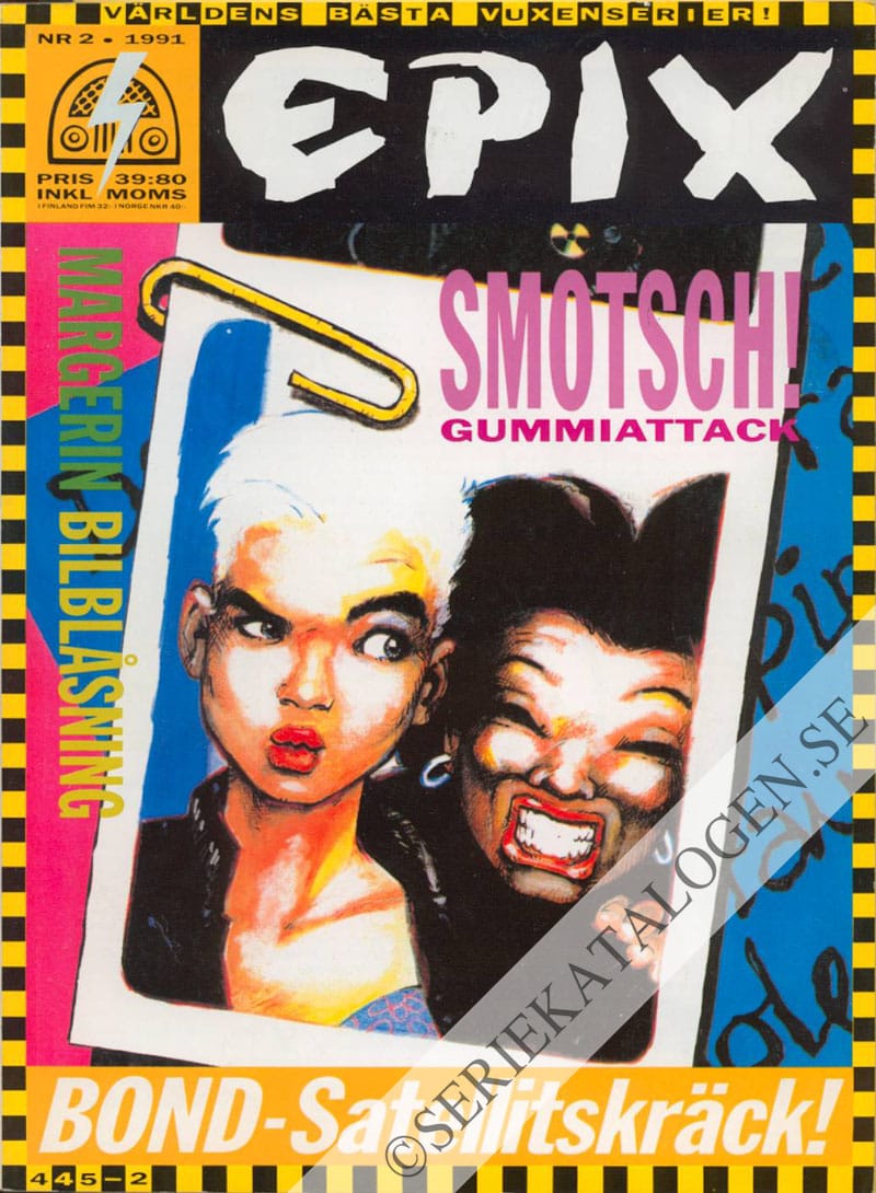 Framsida på Epix #2 (1991)