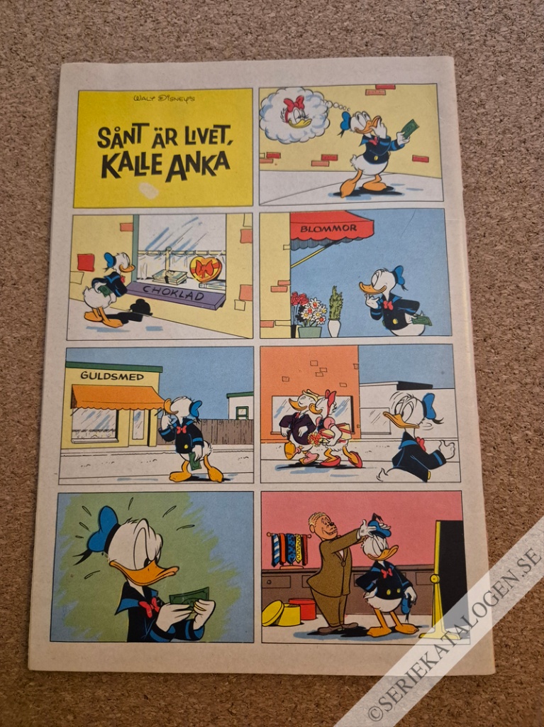 Baksida på Sånt är livet, Kalle Anka (1962)