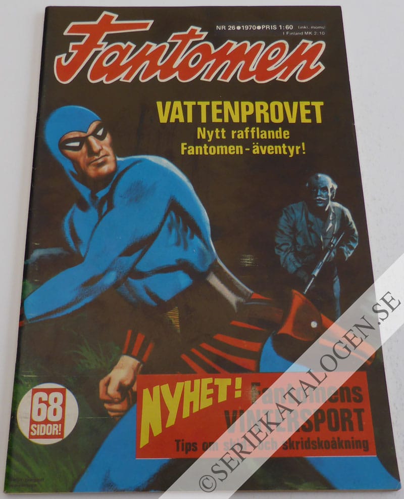 Framsida på Fantomen #26 (1970)