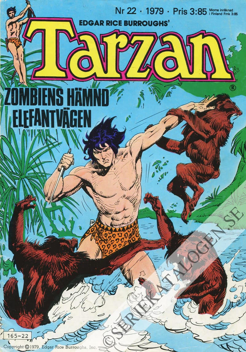 Framsida på Tarzan #22 (1979)