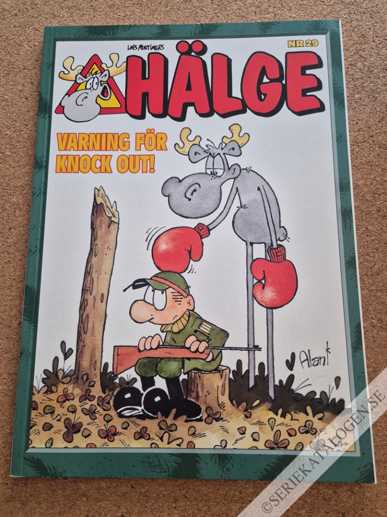 Framsida på Hälge #29 - Varning för knock out! (2020)