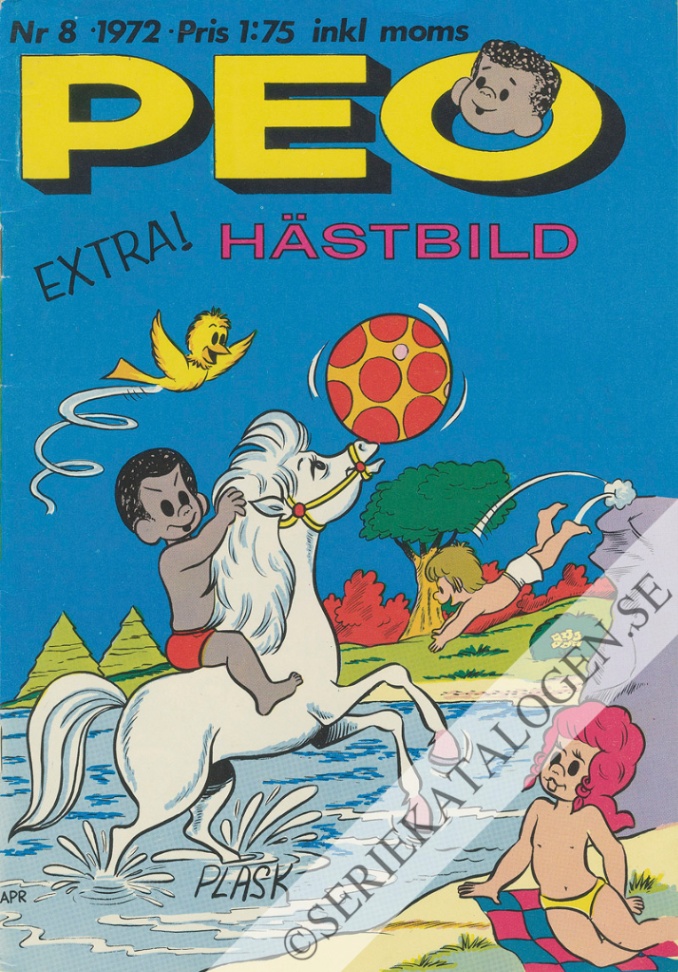 Framsida på Peo #8 (1972)