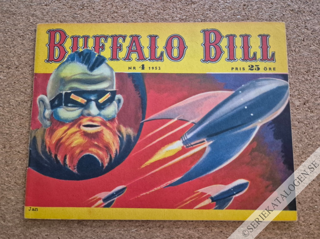 Framsida på Buffalo Bill #4 (1953)