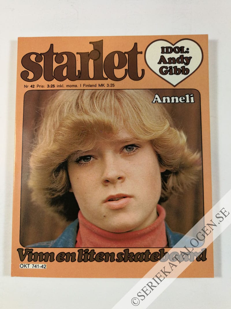 Framsida på Starlet #42 (1978)