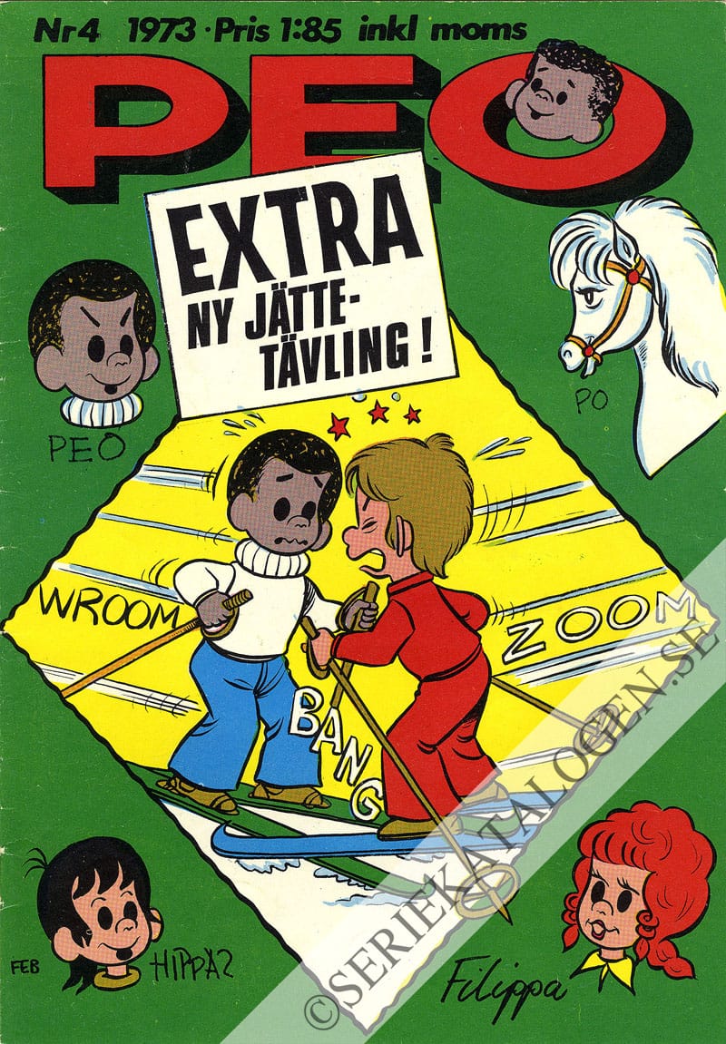 Framsida på Peo #4 (1973)