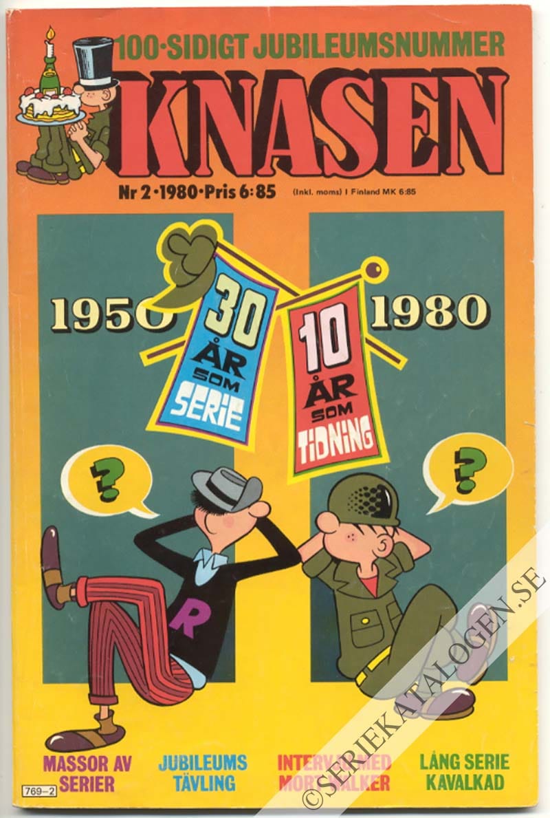 Framsida på Knasen #2 (1980)