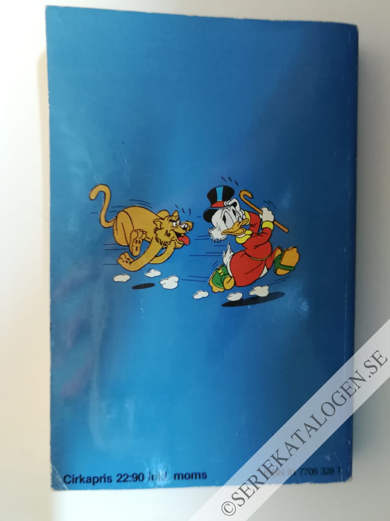 Baksida på Friska tag, farbror Joakim! (1986)