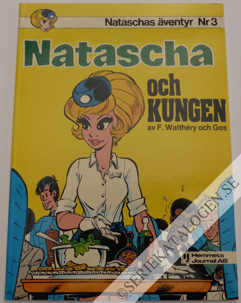 Framsida på Nataschas äventyr Natascha och kungen (1980)