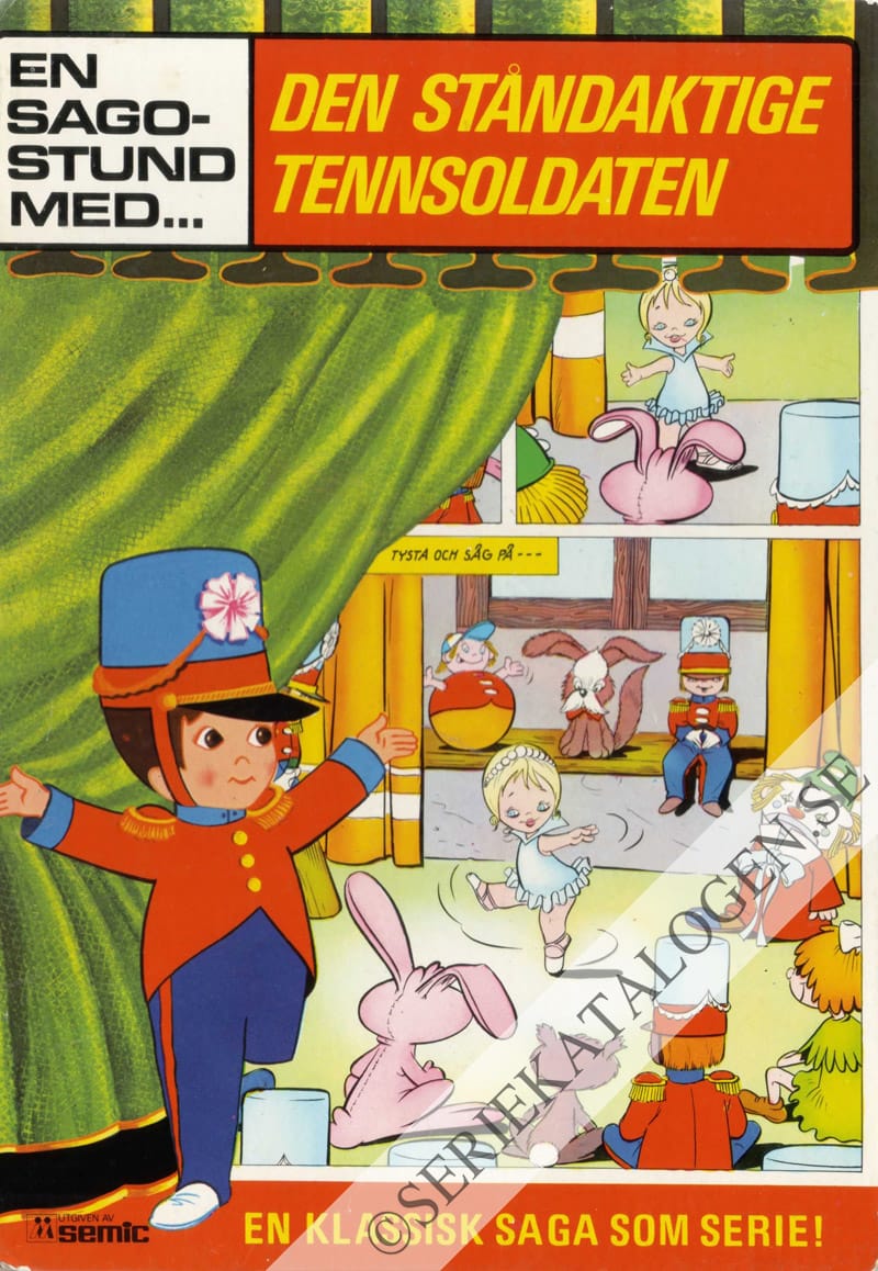 Framsida på En sagostund med... Den ståndaktige tennsoldaten (1972)