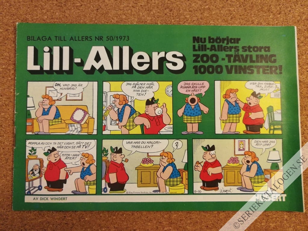 Framsida på Lill-Allers #50 (1973)
