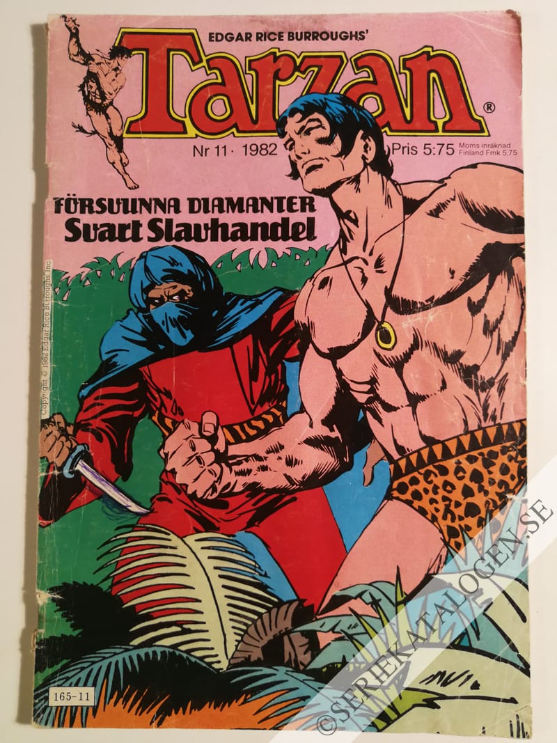 Framsida på Tarzan #11 (1982)