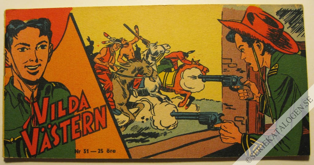 Framsida på Vilda Västern #31 (1955)