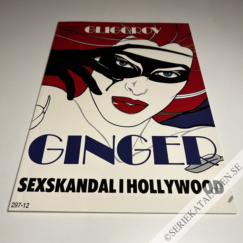 Framsida på Topas Ginger - Sexskandal i Hollywood (1988)