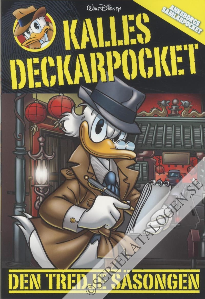 Framsida på Ankeborgs samlarpocket Kalles deckarpocket - Den tredje säsongen (2023)