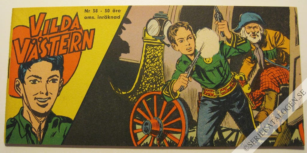 Framsida på Vilda Västern #38 (1960)