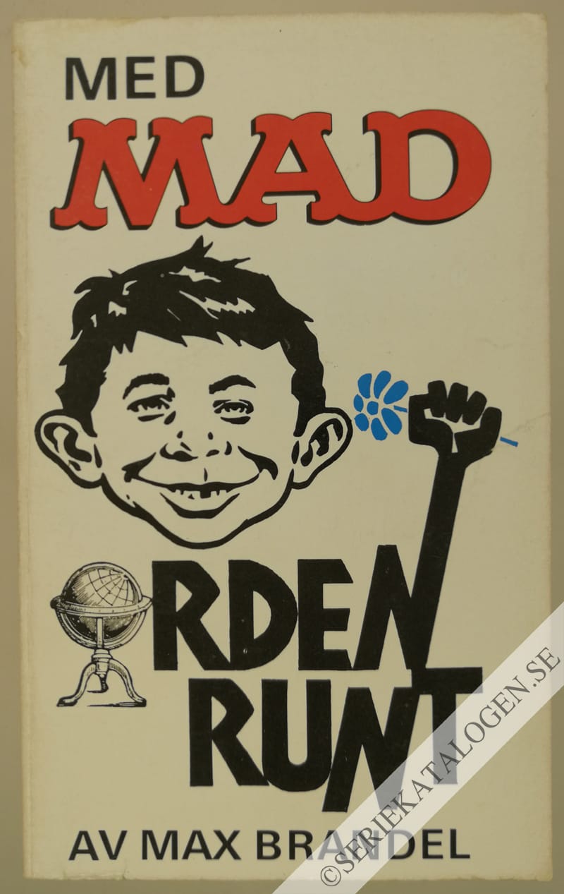 Framsida på MAD-pocket Med MAD orden runt (1973)
