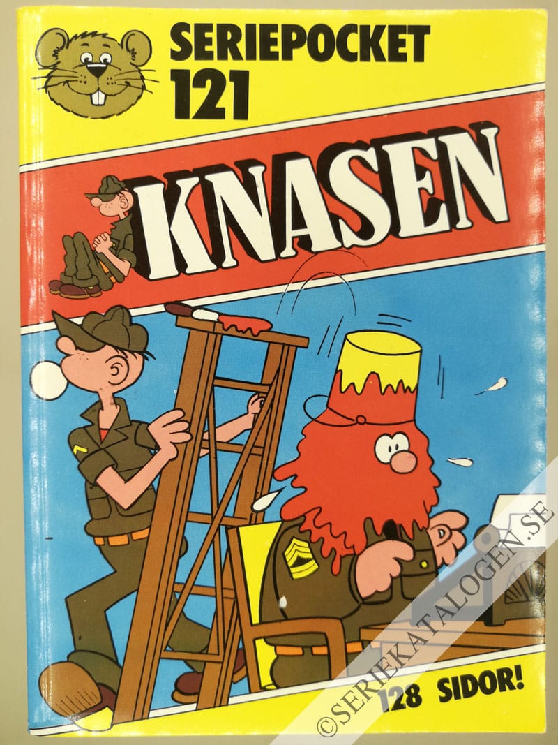 Framsida på Seriepocket #121 - Knasen (1982)