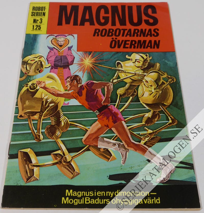 Framsida på Robotserien #3 (1968)