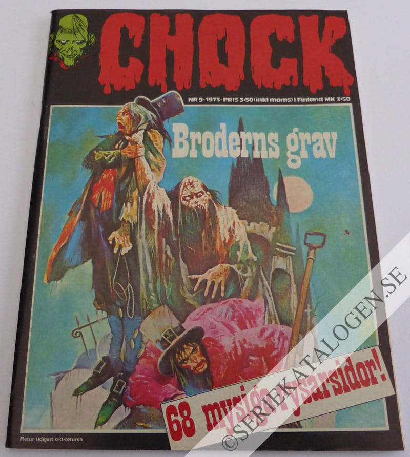 Framsida på Chock Broderns grav (1973)
