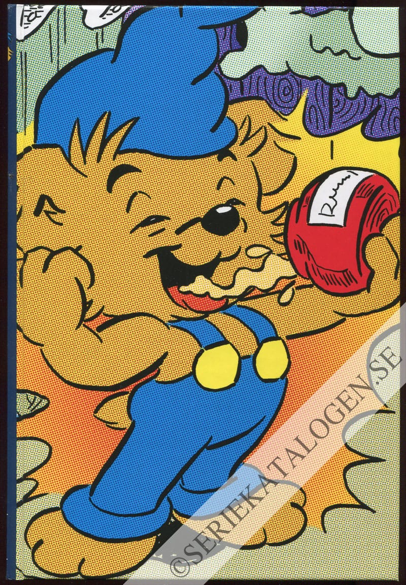 Framsida utan skyddsomslag på Bamse och Skalmans släktingar (2014)