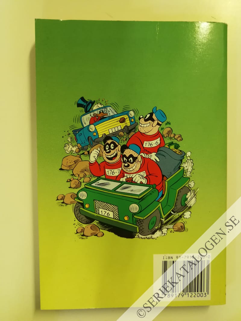 Baksida på Fritt fall, Kalle! (1990)