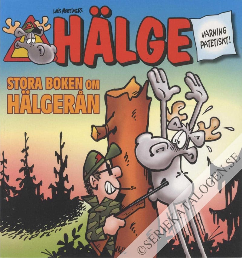Framsida på Hälge - stora boken... Stora boken om hälgerån (2018)