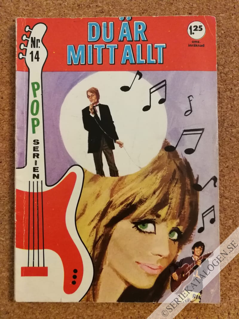Framsida på Popserien Du är mitt allt (1968)