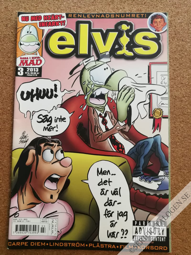 Framsida på Elvis #3 (2013)