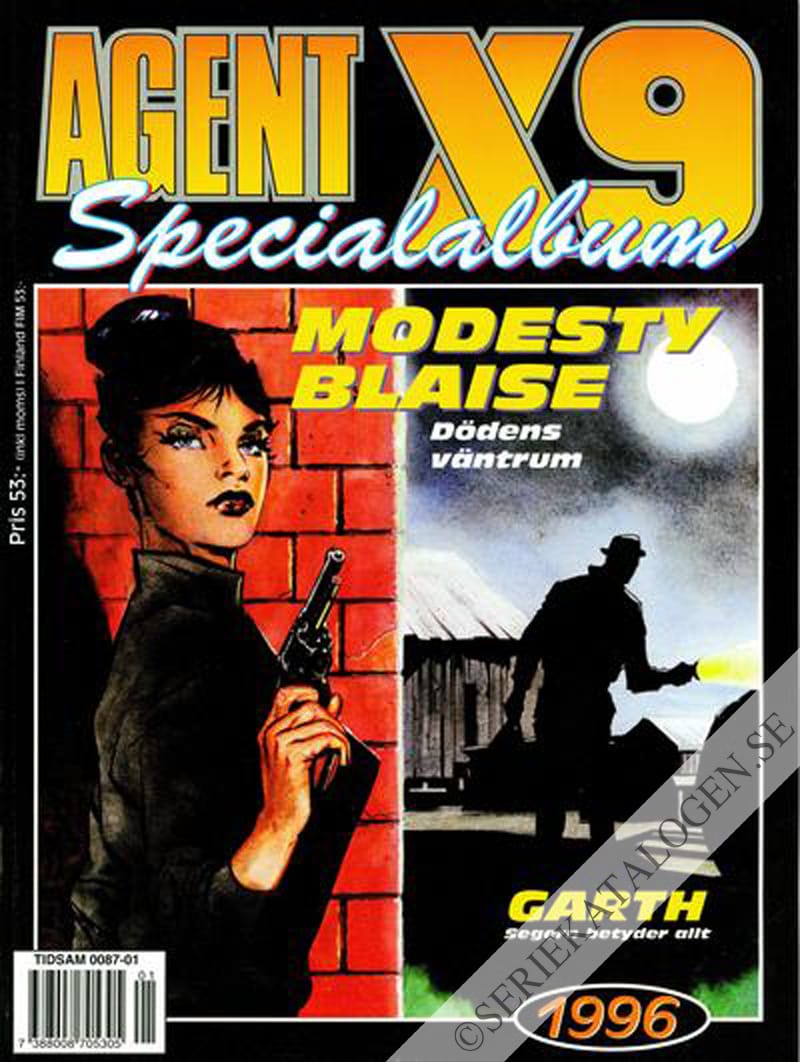 Framsida på Agent X9 specialalbum # (1996)