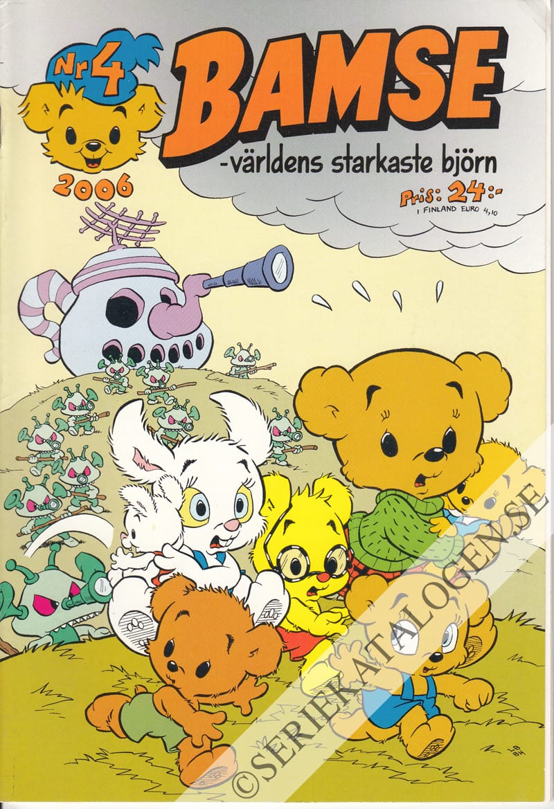 Framsida på Bamse #4 (2006)
