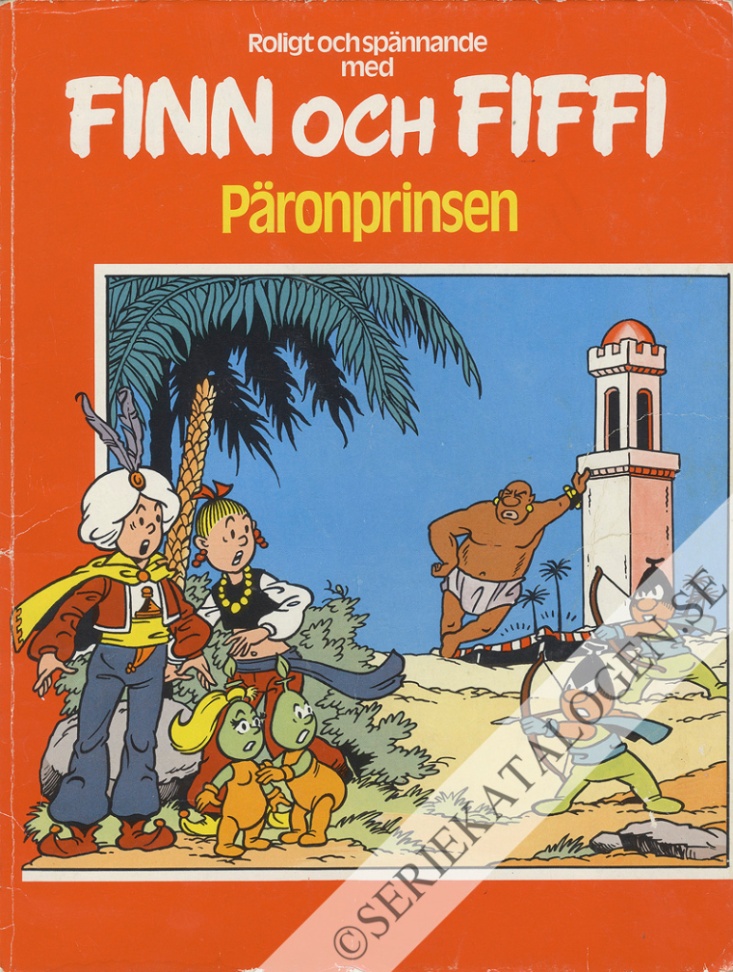 Framsida på Finn och Fiffi #57 - Päronprinsen (1979)