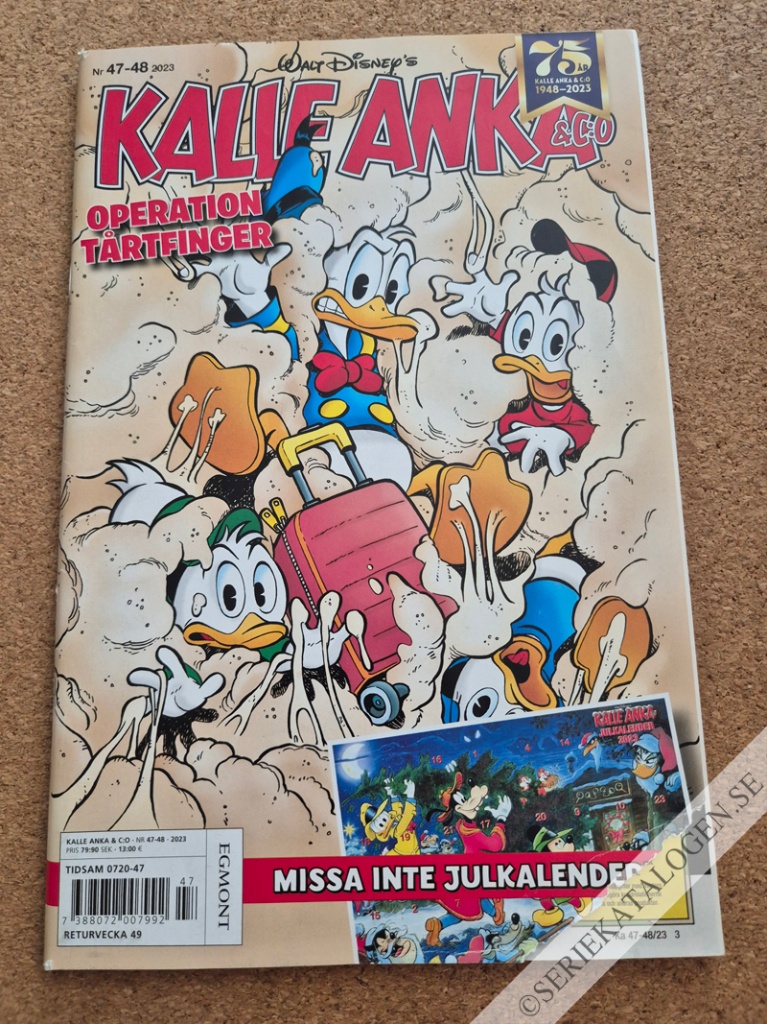 Framsida på Kalle Anka & C:o #47-48 (2023)
