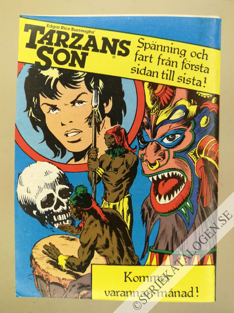 Baksida på Ge aldrig upp! (1987)