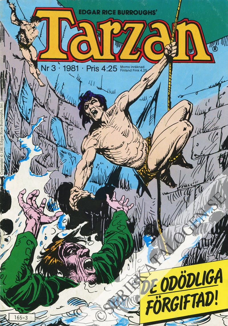 Framsida på Tarzan #3 (1981)
