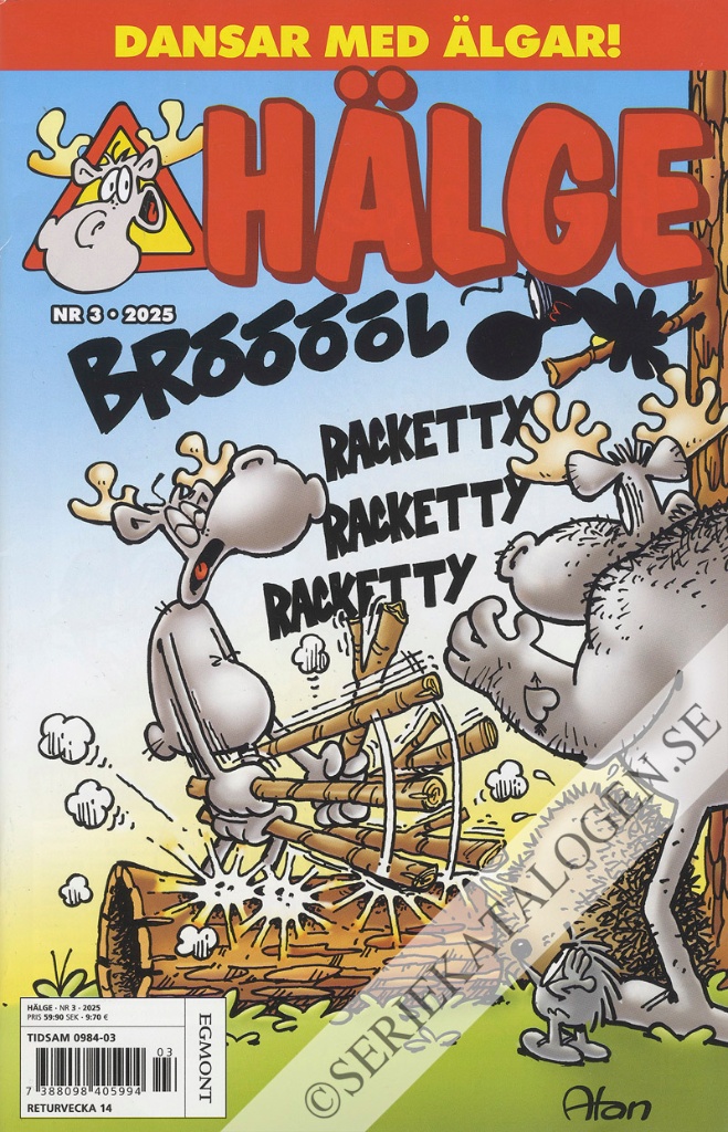 Framsida på Hälge #3 (2025)