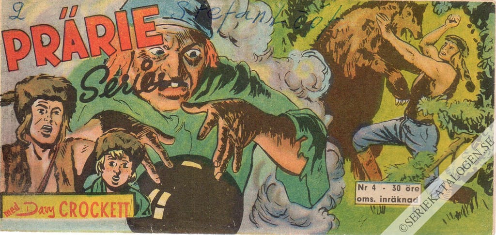 Framsida på Prärie-serier #4 (1961)