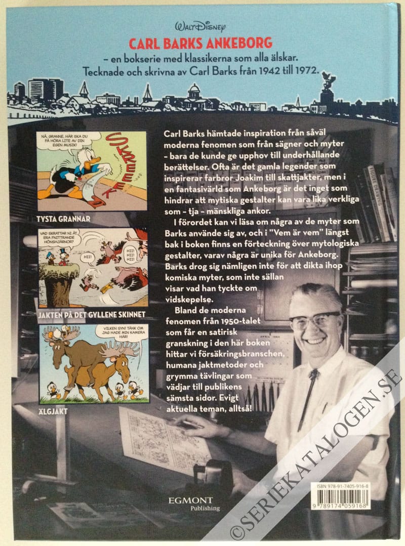 Baksida på De vises sten och anda historier från 1955-1956 (2014)