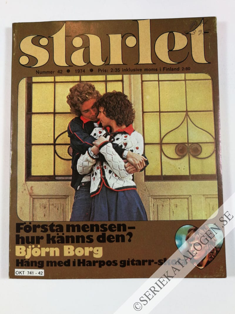 Framsida på Starlet #42 (1974)