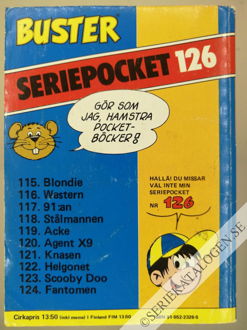 Baksida på Lilla Fridolf (1983)