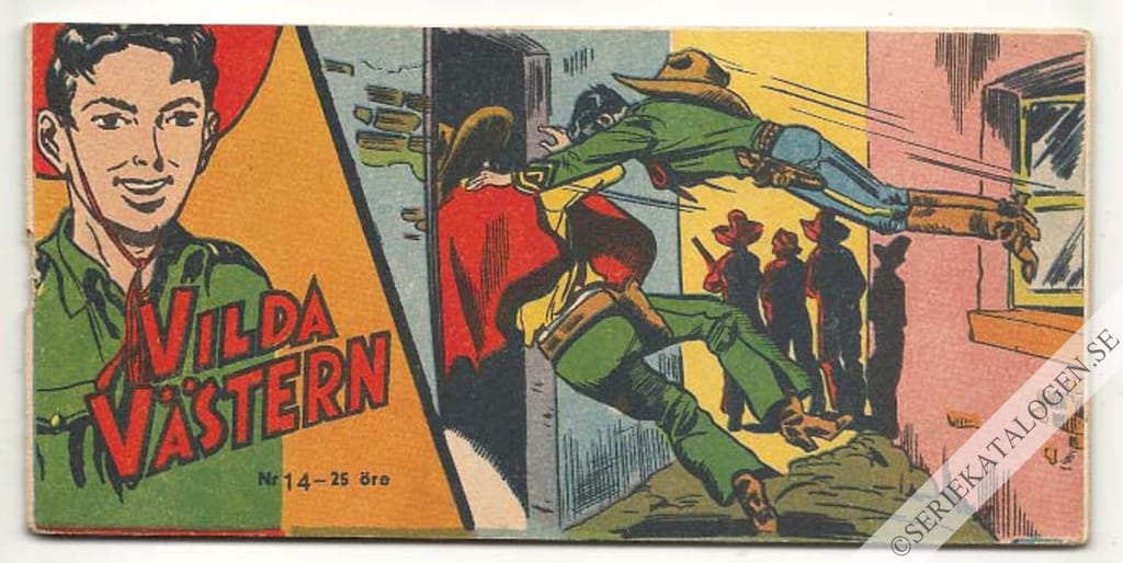 Framsida på Vilda Västern #14 (1957)