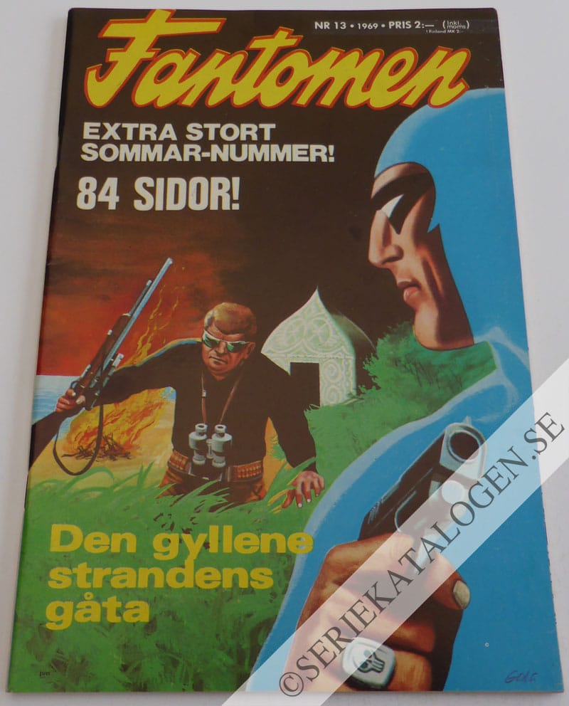 Framsida på Fantomen #13 (1969)