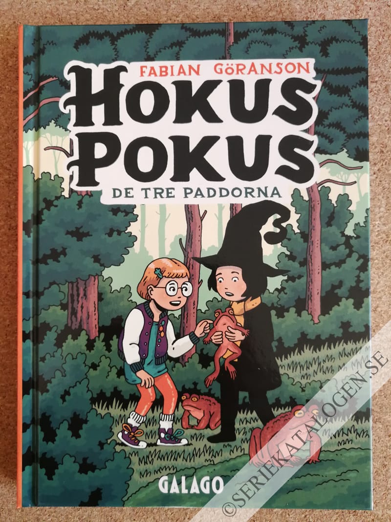 Framsida på Hokus pokus De tre paddorna (2021)