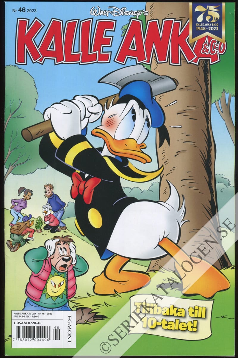 Framsida på Kalle Anka & C:o #46 (2023)