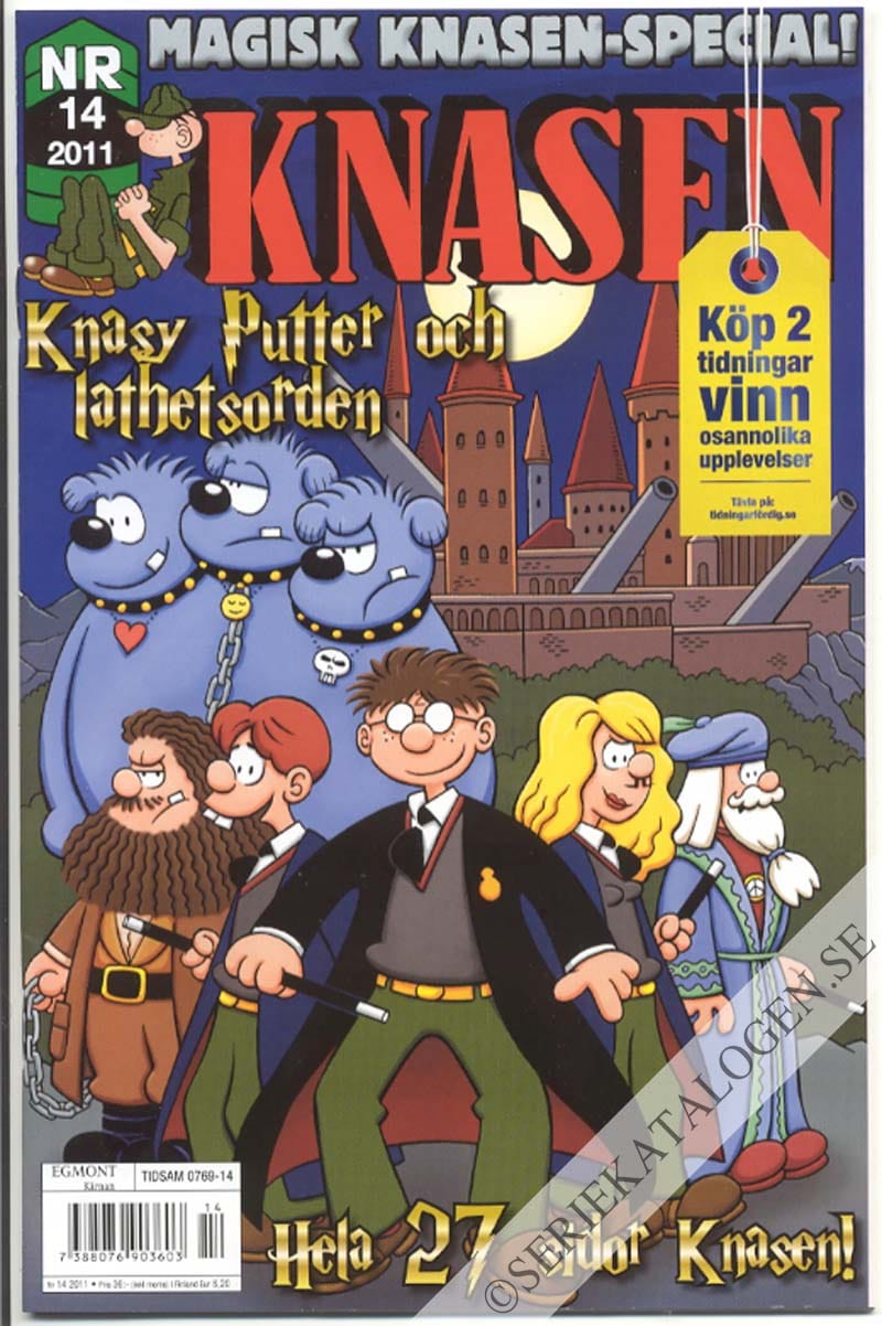Framsida på Knasen #14 (2011)