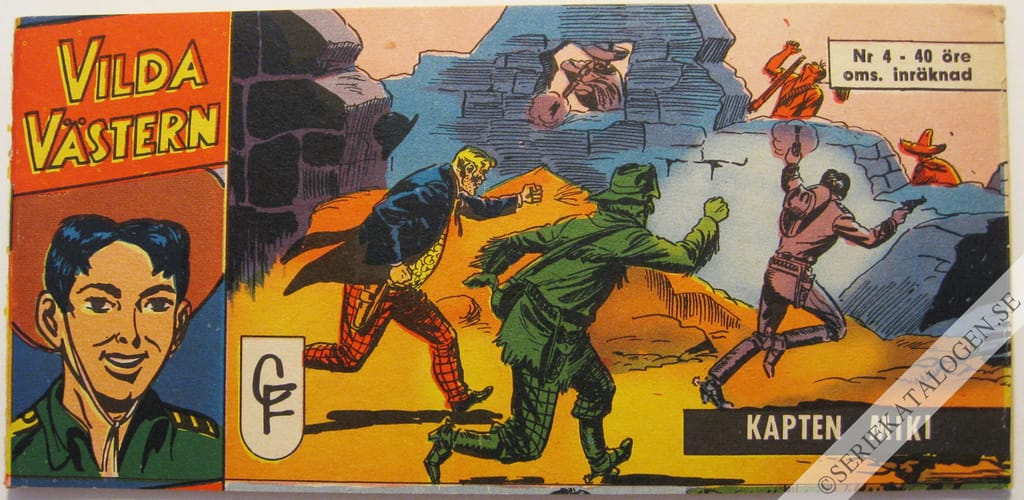 Framsida på Vilda Västern #4 (1964)
